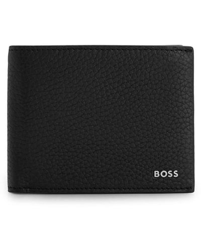 BOSS Crosstown Trifold Wallet - Black