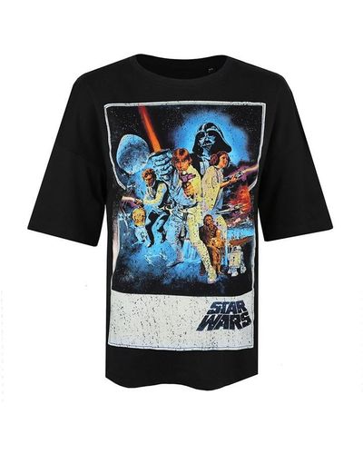 Star Wars Wars Poster T-shirt - Black