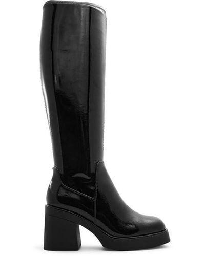 Call It Spring Brittany Knee High Boots - Black