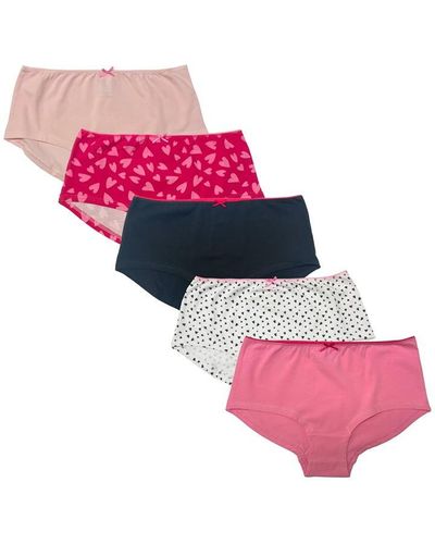 Be You Pack Shortie Briefs - Pink