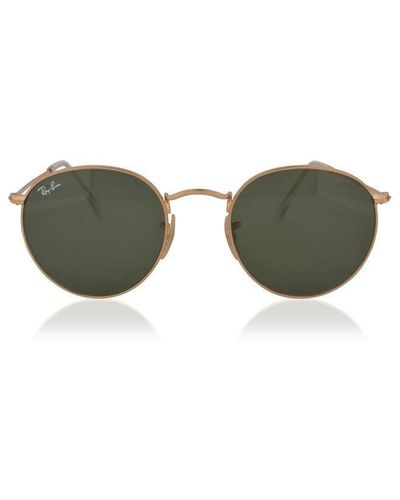 Ray-Ban Round 0rb3447 Sunglasses - Brown