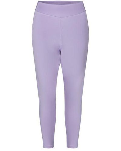 Reebok Yoga High-waisted Performance Rib leggings (plus S legging - Purple