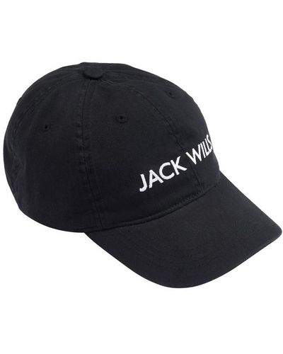 Jack Wills Blck Logo Cap Sn99 - Blue