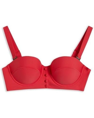 Ted Baker Santine Balconette Bikini Top - Red