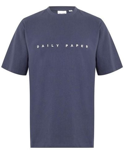 Daily Paper Alias T Shirt - Blue