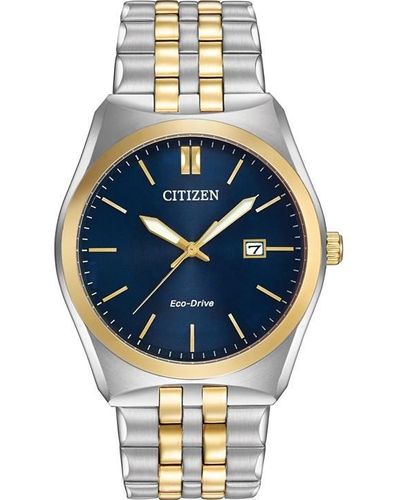Citizen Stainless Steel Classic Eco-drive Watch - Metallic