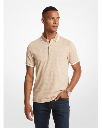 michael kors black polo shirt