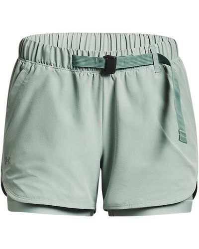 Under Armour S Trrn 2in1 Shorts Mint L - Green