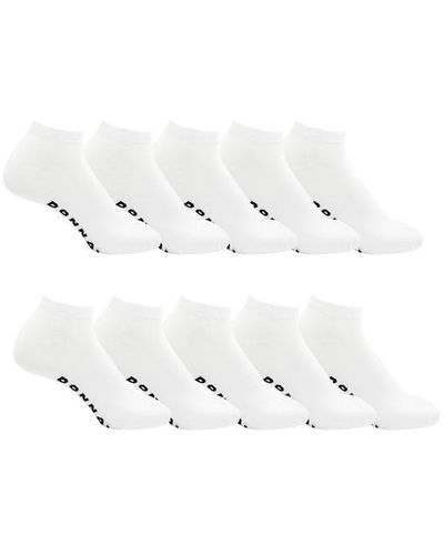Donnay Trainer 10pk Socks Ladies - White