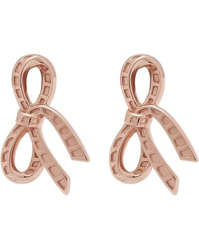 Olivia Burton Bow Stud Earrings - Pink