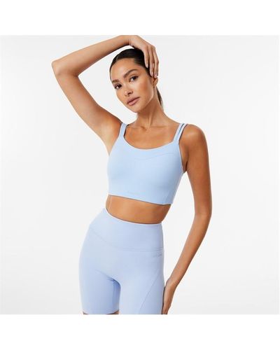 Usa Pro X Sophie Habboo Moulded Cup Sports Bra - Blue
