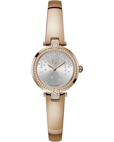 Gc Ladies Watches Fusion Bangle Watch - White