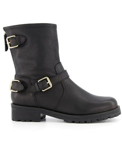 Dune Panthers Biker Boots - Black