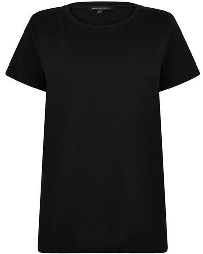 French Connection Crew Short Sleeve T Shirt - Black