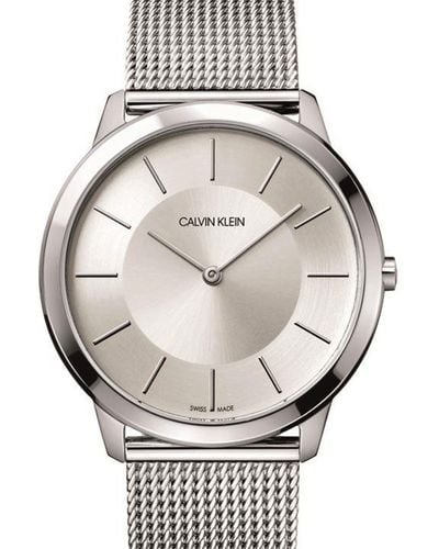 Calvin Klein Minimal Watch - Metallic
