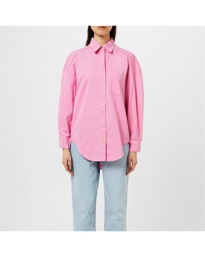 Object Daniella Shirt - Pink