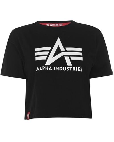 Alpha Industries Big A T Shirt - Black