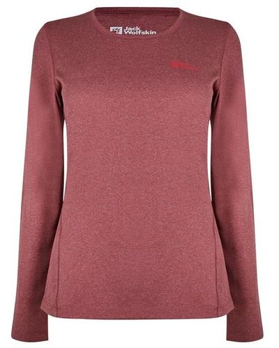 Jack Wolfskin Sky Thermal Top Ld41 - Pink