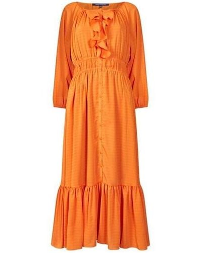 French Connection Anna Cora Maxi Dress - Orange