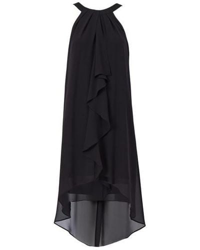Adrianna Papell Chiffon And Jersey Dress - Black