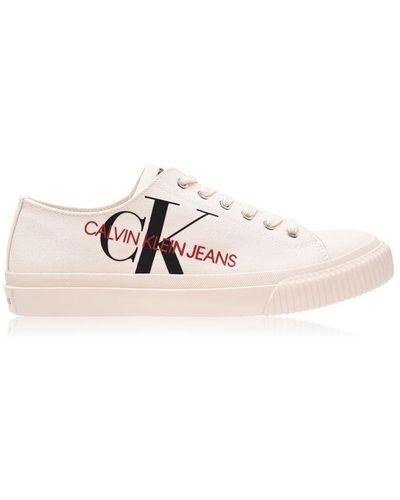 Calvin Klein Idol Low Top Trainers - Pink
