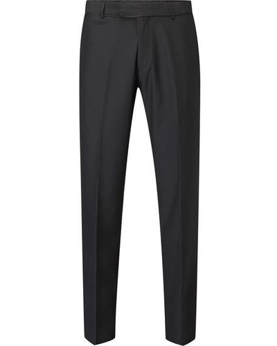 Skopes Barney Wool Blend Suit Trousers - Black