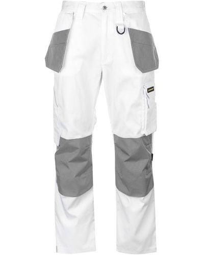 Dunlop On Site Trousers - White