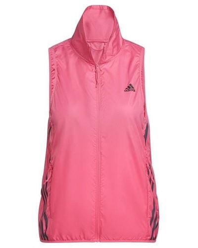 adidas Icon 3-stripe Vest - Pink
