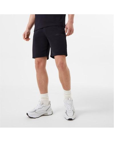 Jack Wills Jacquard Logo Shorts - Black