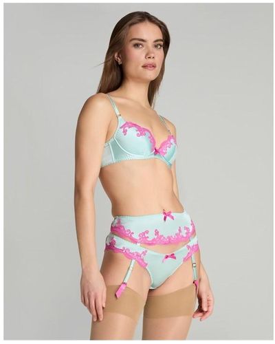 Agent Provocateur Molly Suspender - Pink