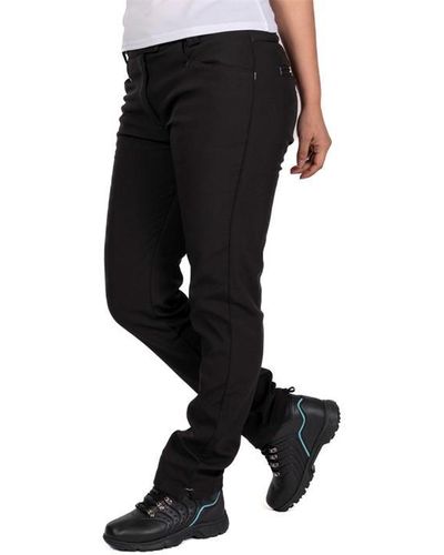 Island Green Golf Ladies All Weather Trousers - Black