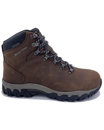 Karrimor Coniston Walking Boots - Brown