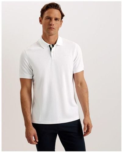 Ted Baker Ted Karty Polo Sn43 - White