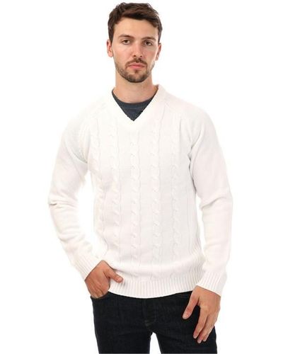 Castore Knitted Jumper - White