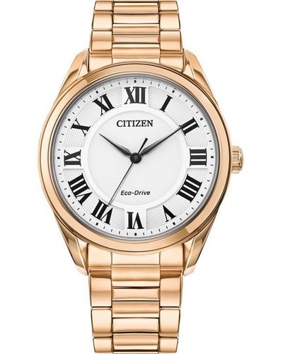 Citizen Bracelet Wr50 Stainless Steel Classic Watch - Metallic