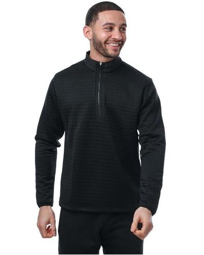 adidas Golf Dwr Quarter Zip Sweatshirt - Black