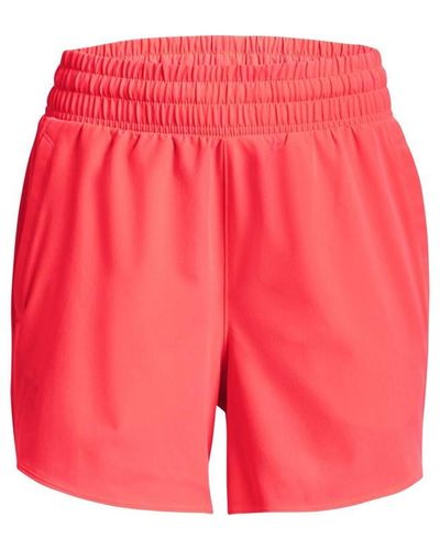 Under Armour Woven Short 5in - Red