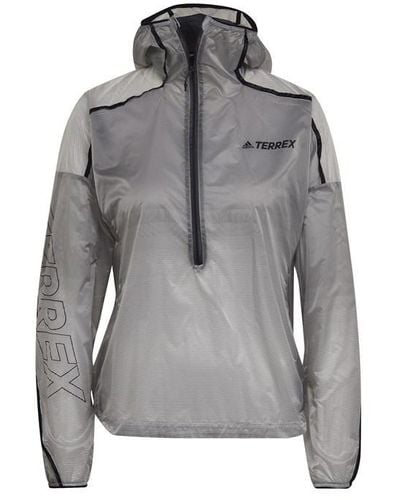 adidas Terrex Agravic Windweave Pro Wind Jacket - Grey