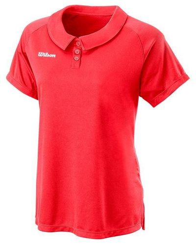 Wilson Team Polo Shirt - Red
