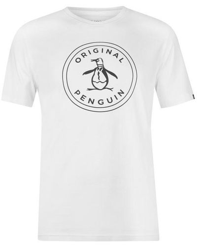Original Penguin Logo T-shirt - White