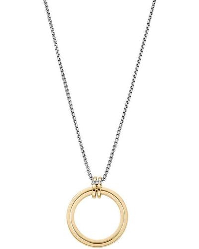 Skagen Ladies Kariana Necklace Skj1592998 in Metallic | Lyst UK