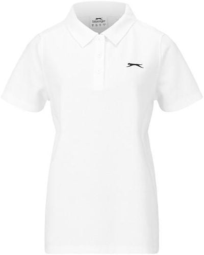 Slazenger 1881 Polo Shirt Ladies - White