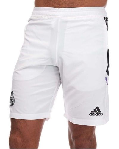 adidas Real Madrid 2022/23 Home Shorts - White