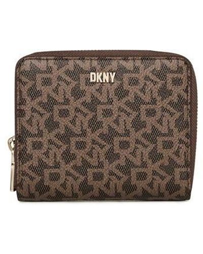DKNY Town And Country Small Logo Wallet - Grey