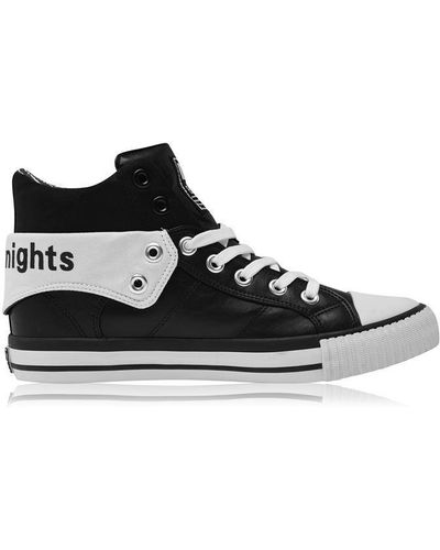 British Knights Roco Fold Pu Shoes - Black
