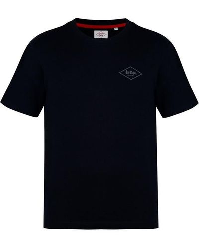Lee Cooper Cooper Essentials Crew Neck T Shirt - Black
