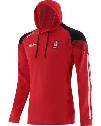 O'neill Sportswear Derry Rockway Technical Fleece Overhead Hoody Senior - Red