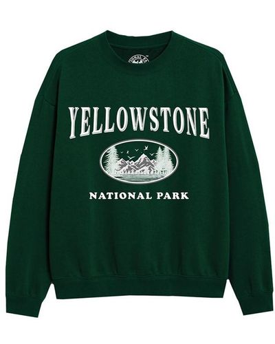 Character Park Yellowstone Sweatshirt - Green