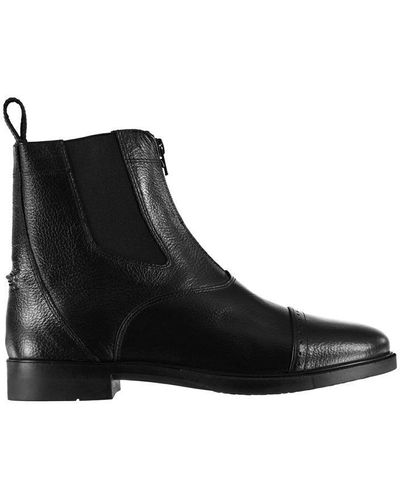 Brogini Chelmsford Zip Jodhpur Boots - Black