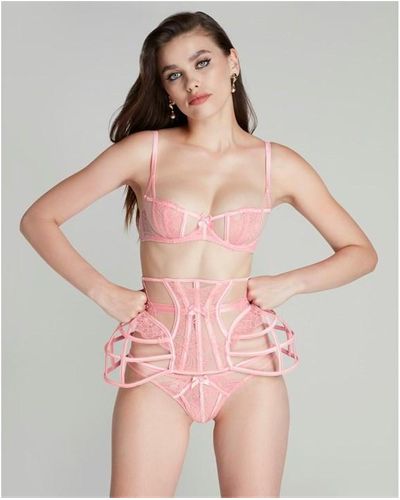 Agent Provocateur Rozlyn Waspie - Pink
